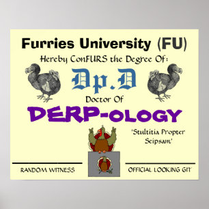 Poster Dr. du DERP-ology 2