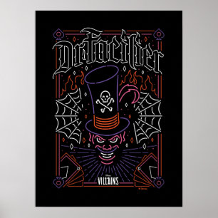 Poster Dr Facilier   Visage néon