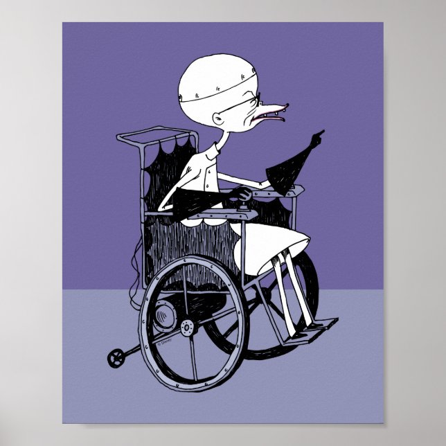 Poster Dr Finkelstein | Mad Scientist (Devant)