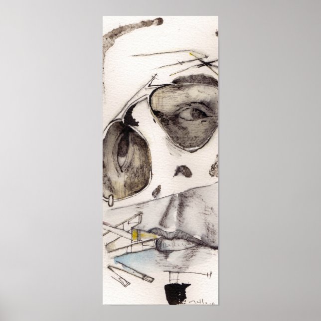 Poster Dr Gonzo comme Hunter S. Thompson (Devant)