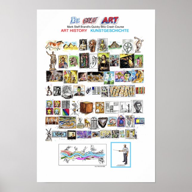 Poster Dr. Great Art Complete Art History (Devant)