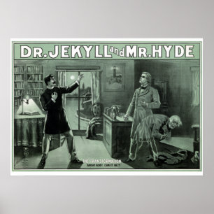 Poster Dr Jekyll et M. Hyde 1880