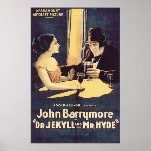 Poster Dr Jekyll et Mr Hyde 1920