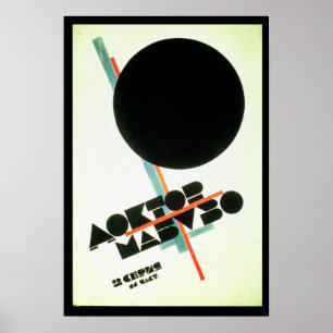 Poster Dr Mabuso, 1922