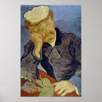 Dr Paul Gachet (2e version) par Vincent van Gogh