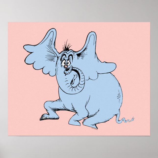 Poster Dr Seuss | Horton et le spectre de la poussière (Devant)