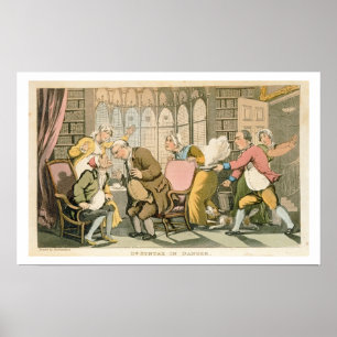 Poster Dr Syntax en danger, de "The Tour of Dr Syntax i