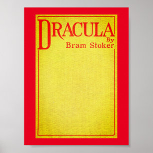 Poster Dracula Couverture de la première édition
