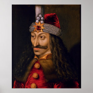 Poster Drăculea - Vlad III Dracula - Vlad the Impaler