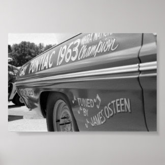Poster Drag vintage - Champ 1963