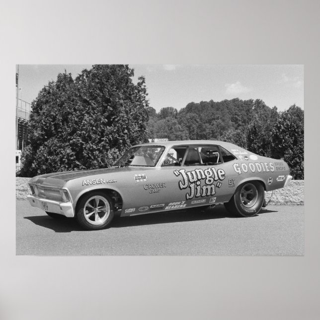 Poster Drag vintage - Jungle Jim 1 (Devant)