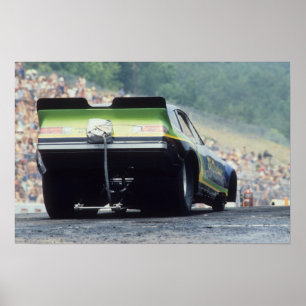 Poster Drag vintage - Monza Funny Car