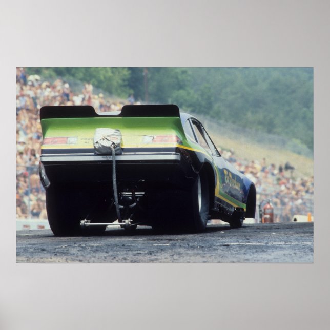 Poster Drag vintage - Monza Funny Car (Devant)