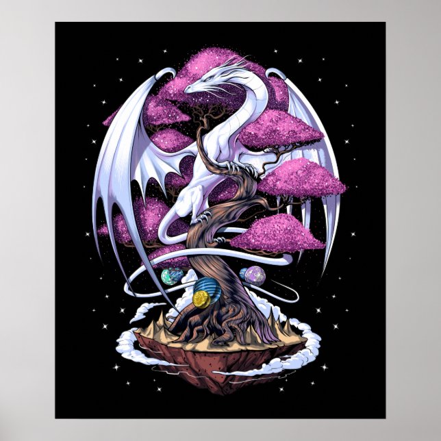 Poster Dragon Cherry Blossom (Devant)