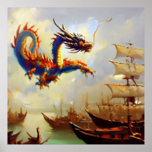 Poster Dragon chinois (20)
