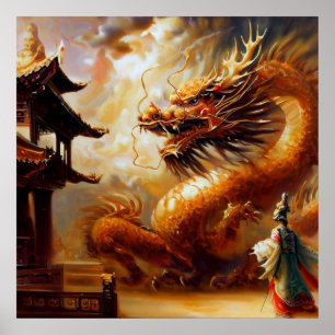 Poster Dragon chinois (27)