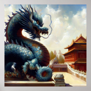 Poster Dragon chinois (30)