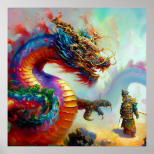 Poster Dragon chinois (31)