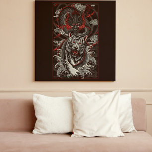 Poster Dragon contre Tiger