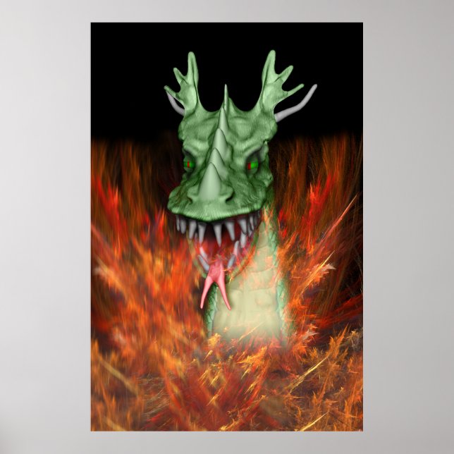 Poster Dragon de feu (Devant)