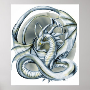 Poster Dragon de glace