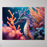 Dragon de mer verdoyant