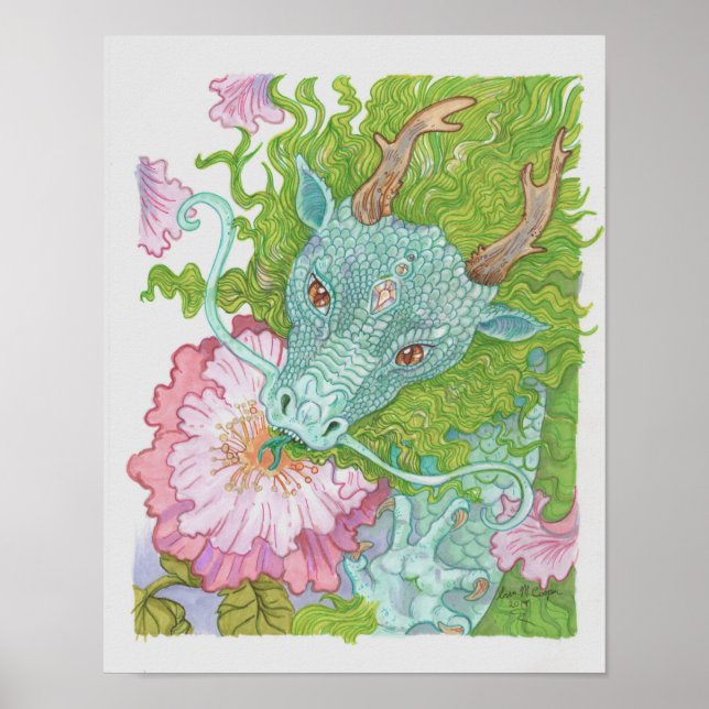 Poster Dragon de nectar (Devant)