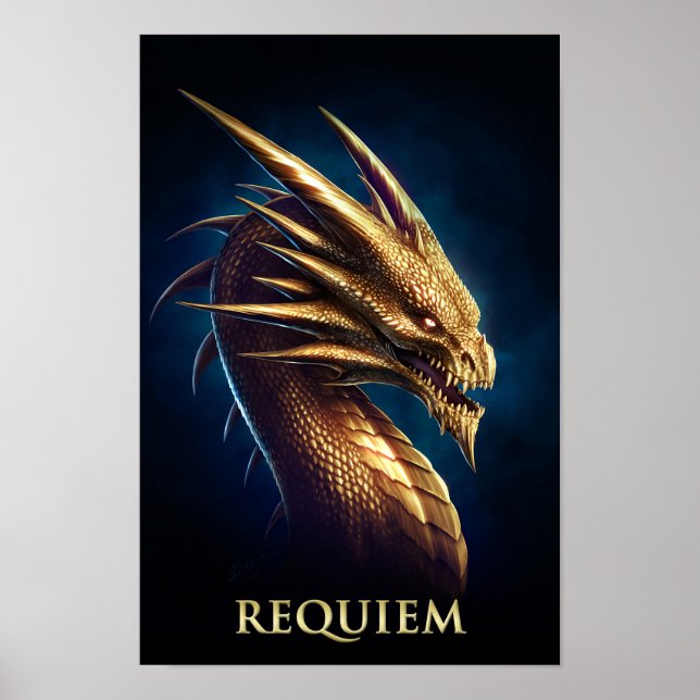 Poster Dragon d'or de "Laira" de Requiem (Devant)