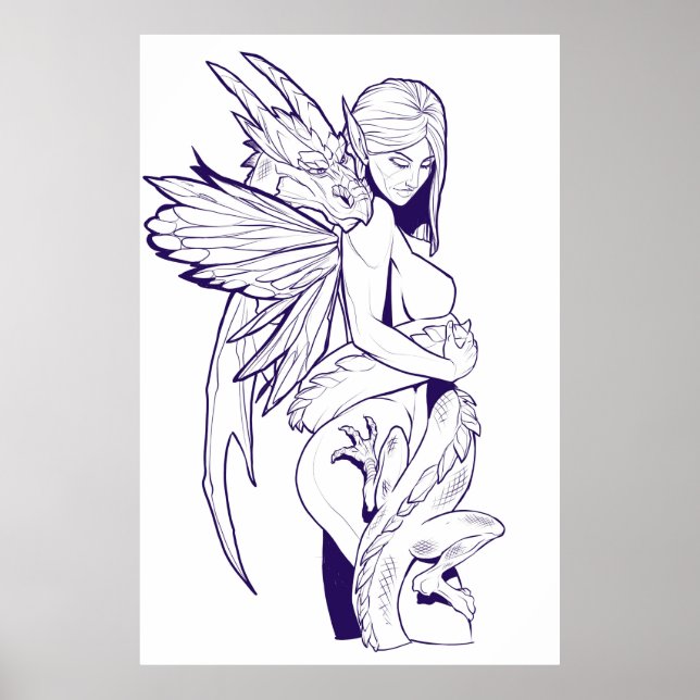 Poster Dragon Fairy (Devant)
