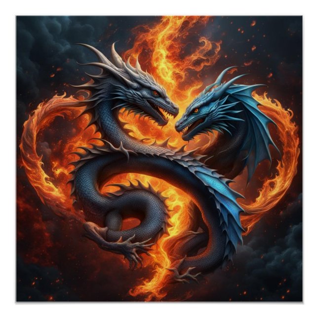 Poster Dragon Heart (Devant)