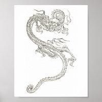 dragon japonais, dragon, imaginaire, dessin