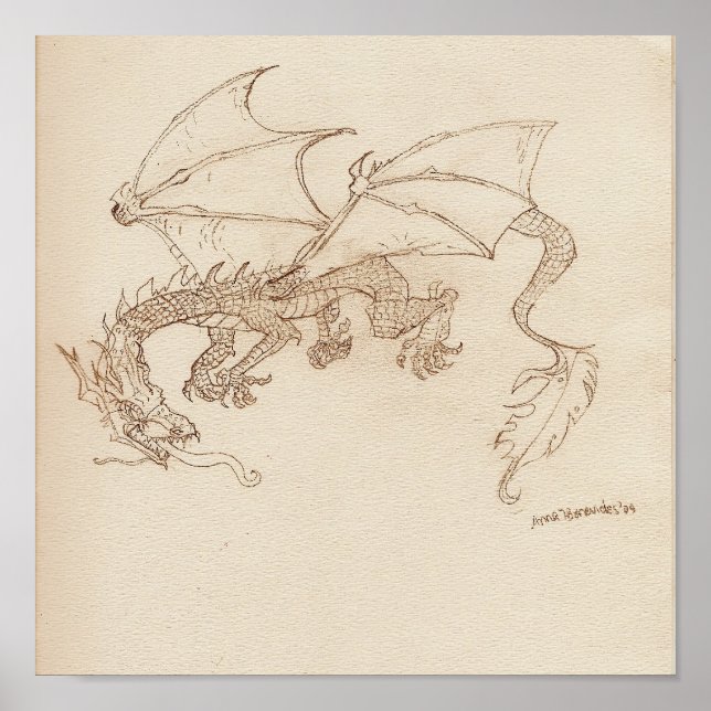 Poster dragon n° 1 (Devant)