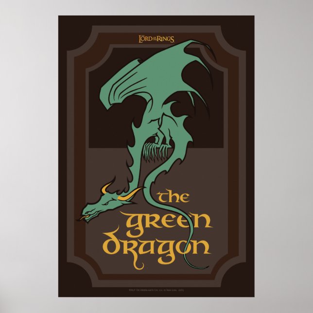 POSTER DRAGON VERT™ (Devant)