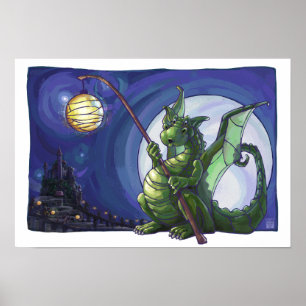 Poster Dragon Watch Art