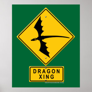 Poster Dragon XING