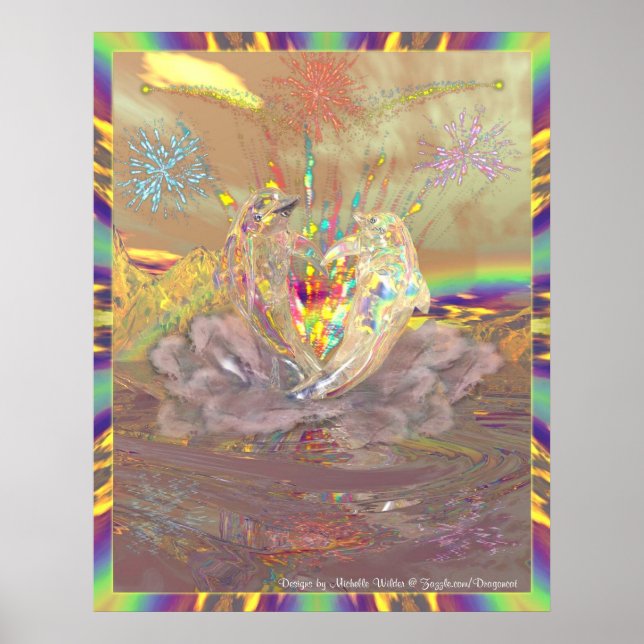 Poster Dragoncats Dolphin Dance (Devant)