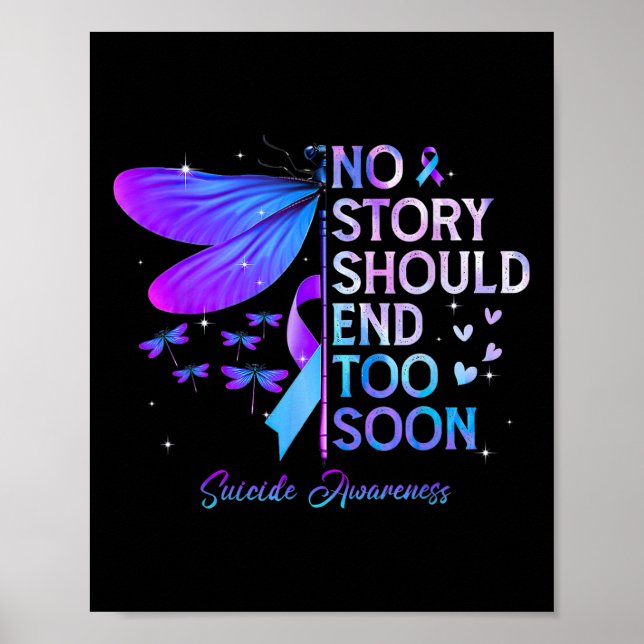 Poster Dragonfly Aucune Histoire Ne Devrait Pas Finir Tro (Devant)