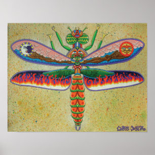 Poster Dragonfly Heaven n Hell