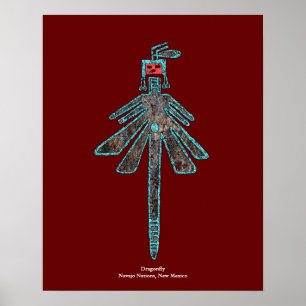 Poster Dragonfly, Mythologie des insectes