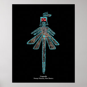 Poster Dragonfly, Mythologie des insectes