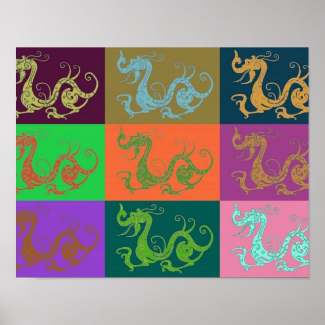 Poster Dragons (Devant)