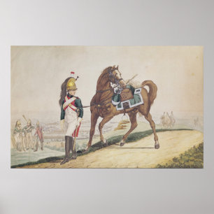 Poster Dragons de l'armée impériale française