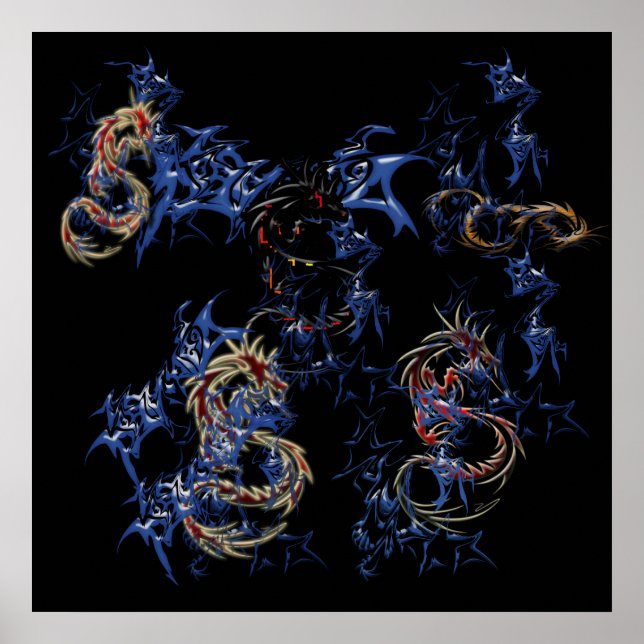 Poster dragons d'Imaginaire (Devant)