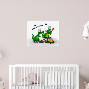 Poster Dragons - Joyeux Halloween ! Aujourd'hui je vais c