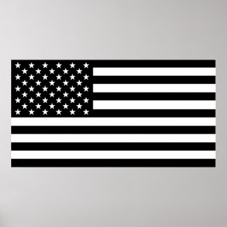 Poster Drapeau américain