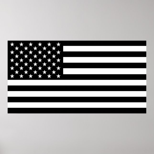 Poster Drapeau américain (Devant)