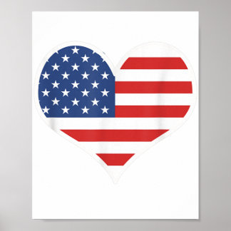 Poster Drapeau américain