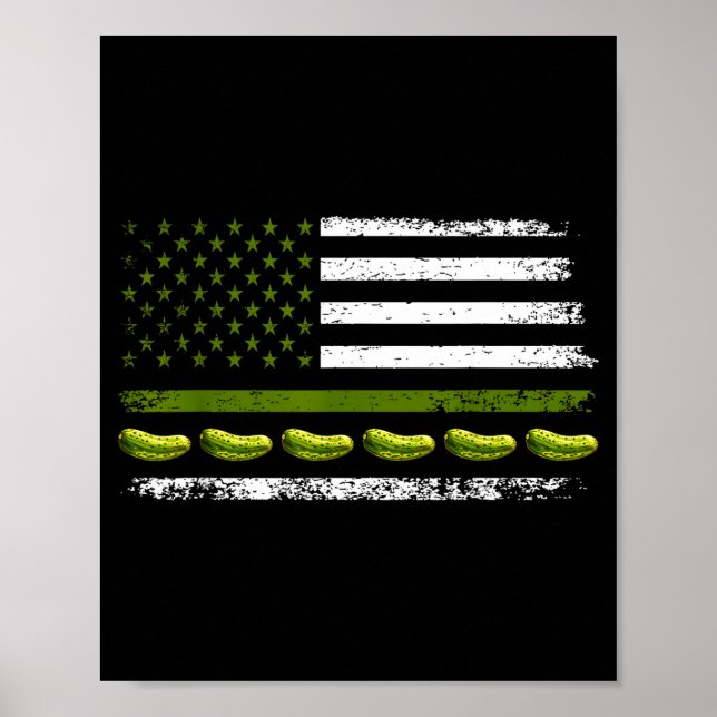 Poster Drapeau américain Funny Ckle Cuber pour les amateu (Devant)