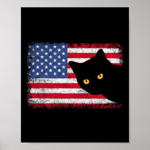 Poster Drapeau Américain Hommes Femmes Enfants Garçons Fi