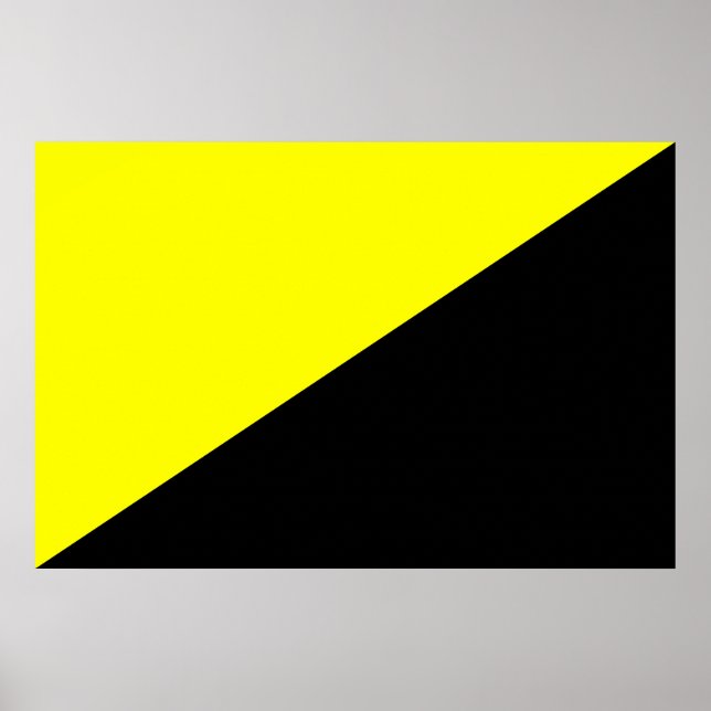 Poster Drapeau anarcho-capitaliste (Devant)